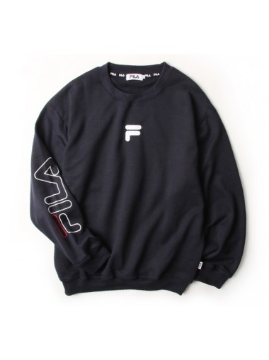 FILA Sleeve Print Trainer - Navy